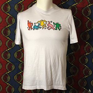 Keith Haring - H&M - T-shirt - White - XS